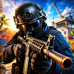 أيقونة Counter FPS Strike Shooting 3D